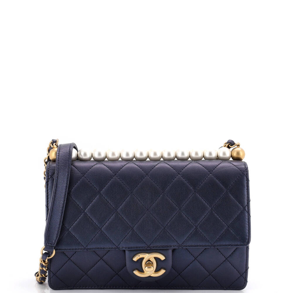 Chanel Small Chic Pearls Flap Bag
